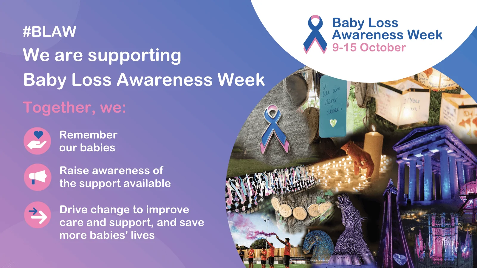 &lsquo;Together, we care&rsquo; &ndash; Reflections on Baby Loss Awareness Week 2025